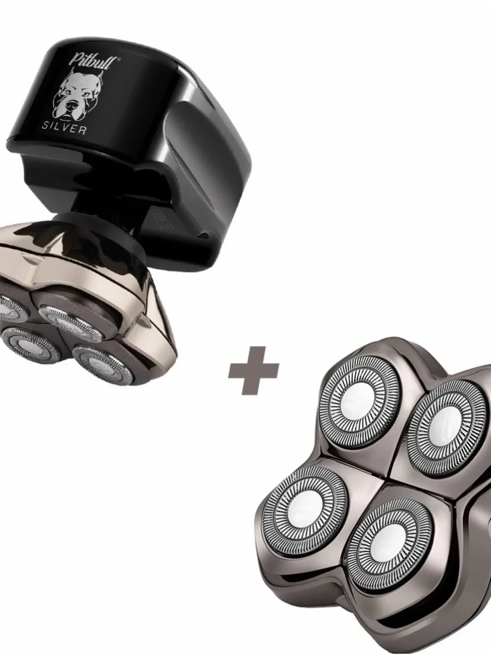Pitbull Shaver Silver Pro Small Pet Grooming Tool - Silver